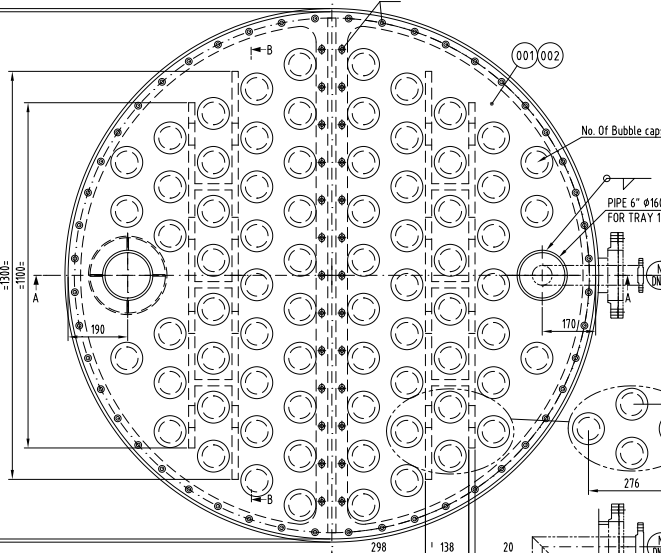 泡罩分布