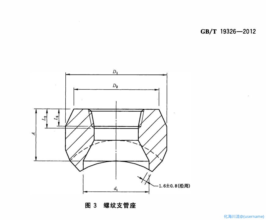 螺纹支管座